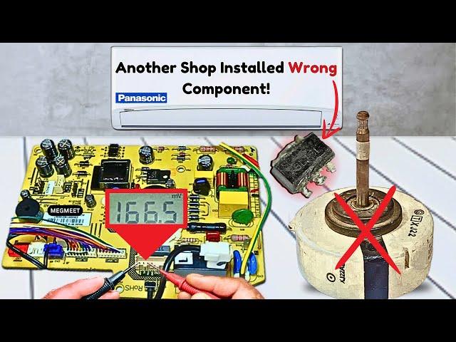 Panasonic Mini Split AC Circuit Fix: Solving the Wrong PART Problem!