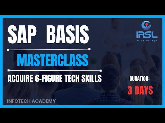 [Day 1] SAP BASIS Masterclass