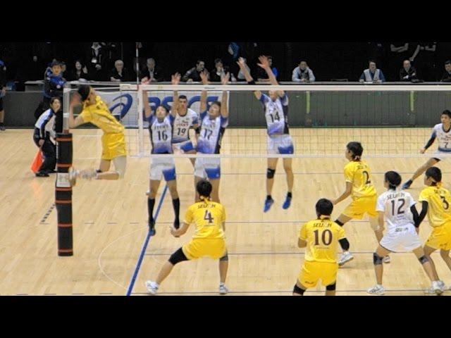 Haikyu - Yuki Ishikawa Emperor's Cup All Japan Volleyball Championship Seijyo HS vs JTEKT set2