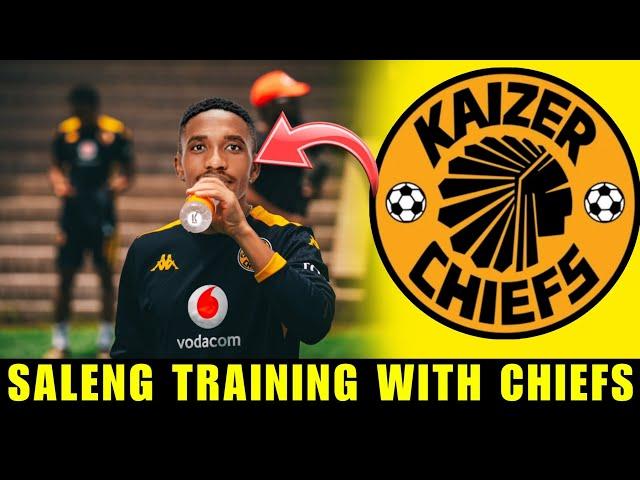 Monnapule Saleng SPOTTED TRAINING WITH KAIZER CHIEFS (SALENG SIGN FOR CHIEFS DONE DEAL)