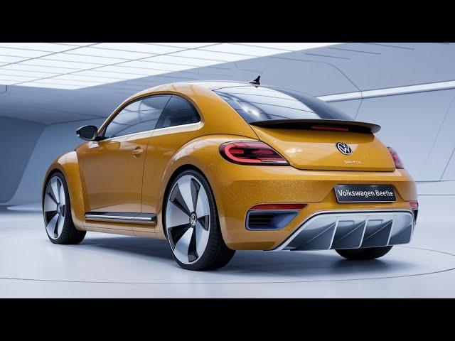 First Look at the 2025 Volkswagen Beetle: Electric Power Meets Retro Style