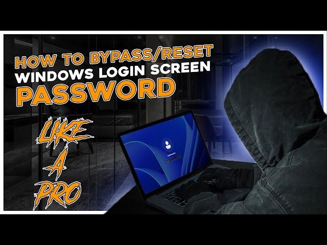 How to reset windows 11/10  forgotten password like a Pro without data Loss  - 2024