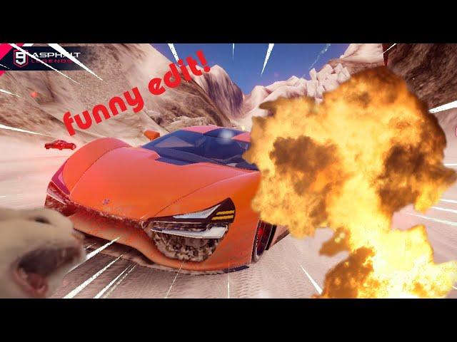 Asphalt 9 | FUNNY MONTAGE [The Squirrel Driver]