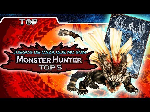 TOP 5 - JUEGOS DE CAZA QUE NO SON MONSTER HUNTER