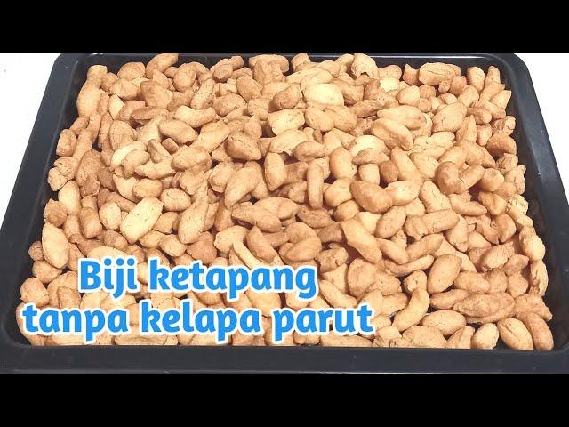 Cara Membuat Kue Biji Ketapang Tanpa Kelapa // Firdha Channel