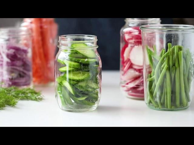 Quick Pickled Vegetables  (for Feasting at Home)