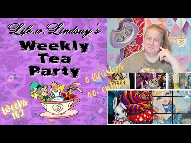 Life.W.Lindsay's Weekly Tea Party- Weeks 1&2 #AliceInAWinterWonderland event recap and SLIDESHOW