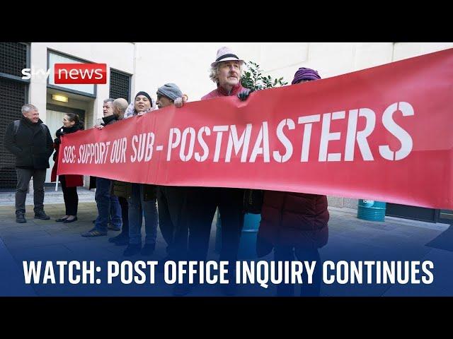 Post Office Inquiry | Ex-Lib Dem leader Jo Swinson and former Royal Mail Group CEO Dame Moya Green