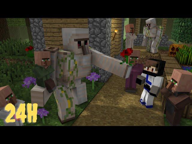 Das LEBEN eines VILLAGERS in Minecraft 24H Ein Villager sein WildesLennyTV