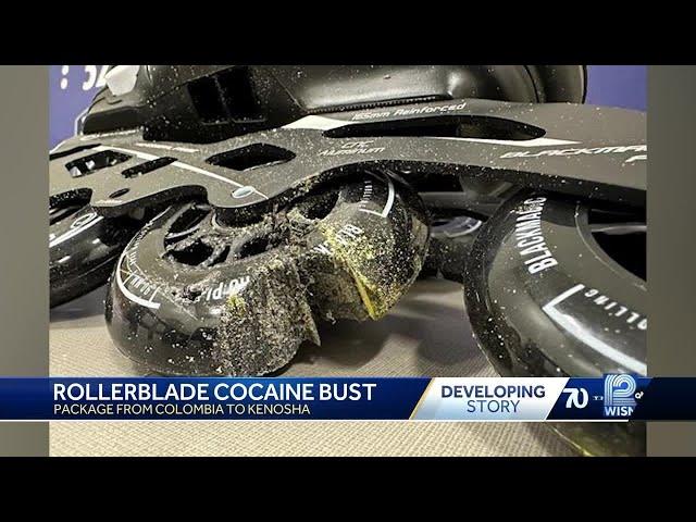 Cocaine infused into rollerblade wheels, found in Kenosha drug bust