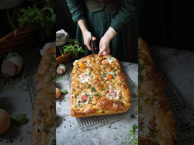 Homemade Brunch Focaccia #food