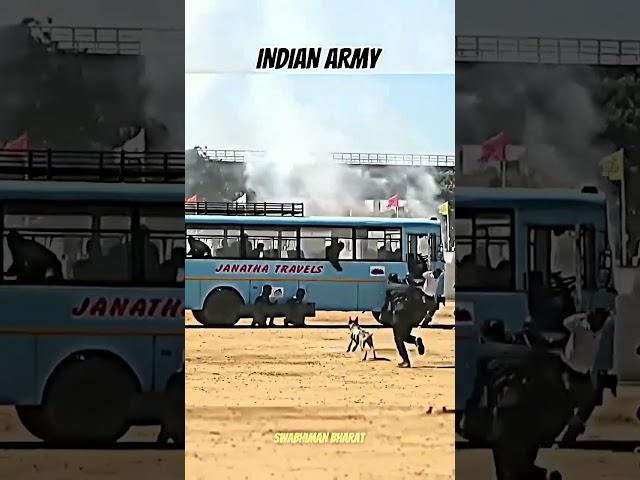 Indian Army Bus Hijack Drill |Indian Army Sigma Rule#indianarmy #drill #army|#shorts #army #indian