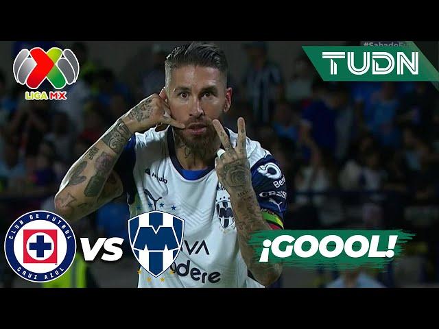 ¡GOOOL DE SERGIO RAMOS! Le marcó a Cruz Azul | Cruz Azul 0-1 Monterrey | Liga Mx - CL2025 J11 | TUDN