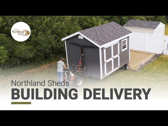 Shed Delivery In North Dakota | Northland Sheds