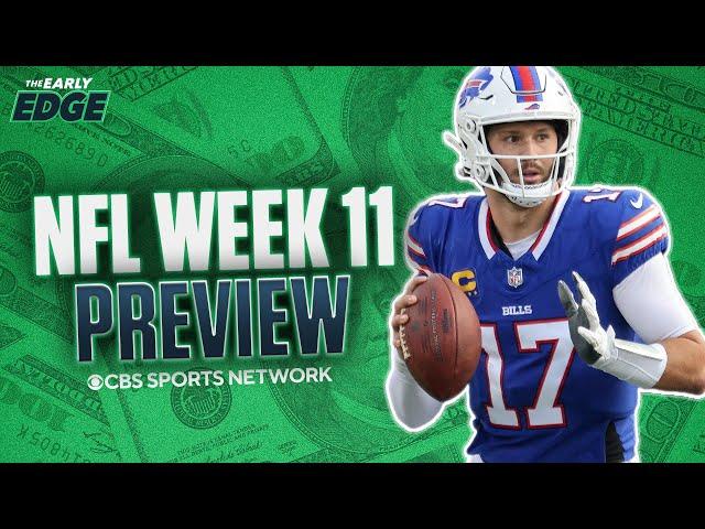 NFL Week 11 Picks, Predictions and Best Bets | The Early Edge