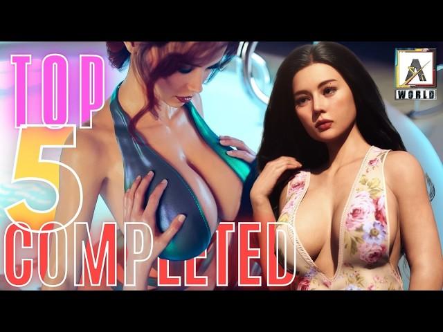 TOP 5 FULLY COMPLETED ADULT GAMES.