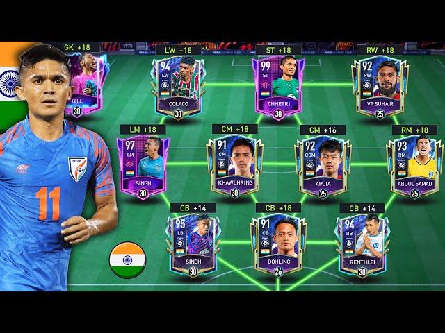 I Made Full Special INDIA Squad Builder & Upgraded all Players +5 Rating - FIFA MOBILE 22