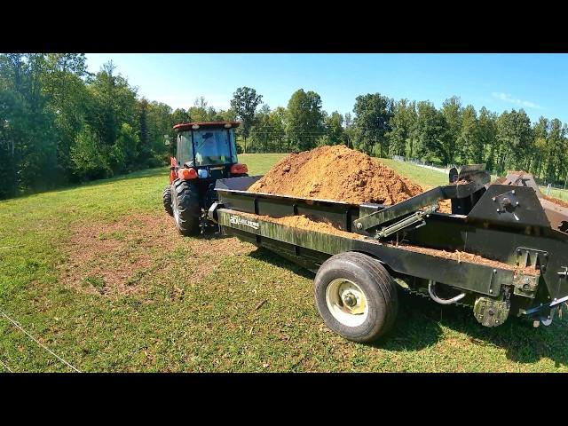 Tractors getting the job done! Fertilizer The Mainstream Said Wouldn't Work!