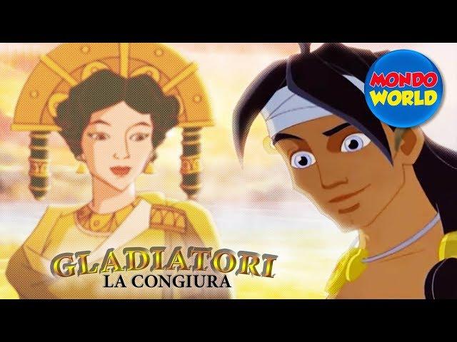 GLADIATORI LA CONGIURA cartone animato | film completi italiano | animazione completi per bambini