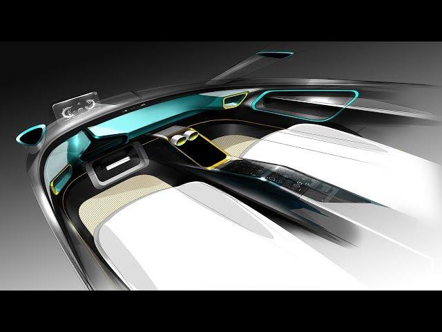 자동차 인테리어 디자인, 포토샵 렌더링(Car Interior Design & Rendering)