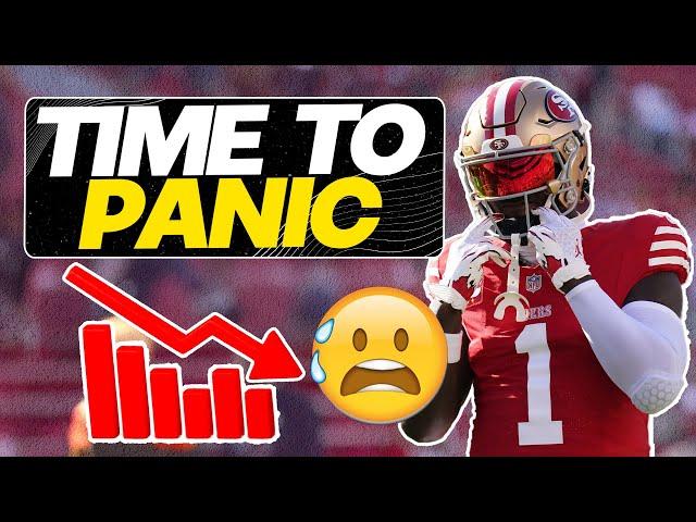 Time to PANIC on these Players in Fantasy Football?