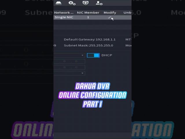 Dahua DVR Online Configuration | Part 1 #cctv #cctvcamera #dahua