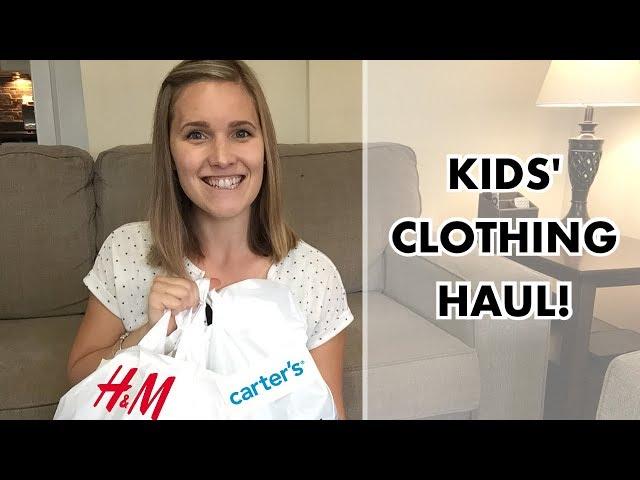 KIDS' FALL CLOTHING HAUL!