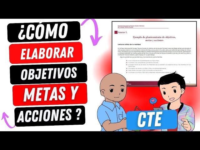 EN VIVO: ¿CÓMO REDACTAR OBJETIVOS, METAS Y ACCIONES PARA EL PMC?