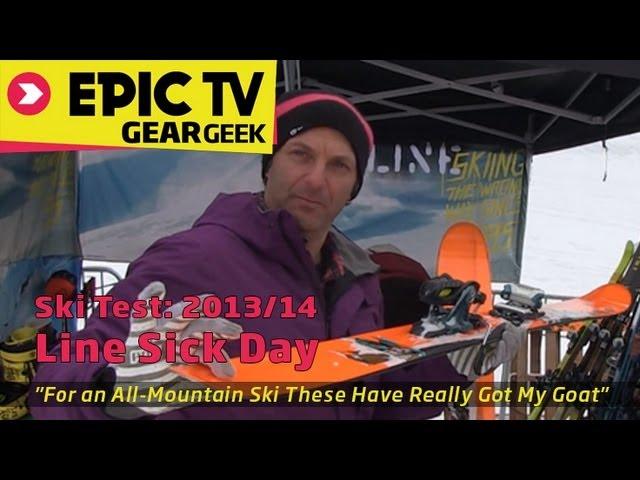 Ski Test: Line Sick Day 2014 Skis