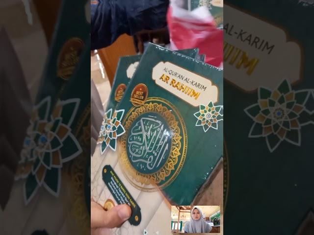 Jazakallahu Khairan Katsiran untuk yang Donasi Al-Qur'an