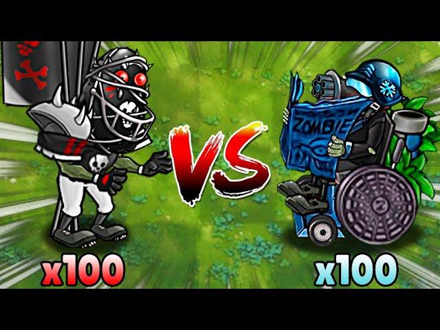 The BIGGEST Pvz Fusion Zombie Battle!!!