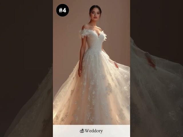 Unique Wedding Dress Designs Ideas #bridalstyle #weddings #weddingdress