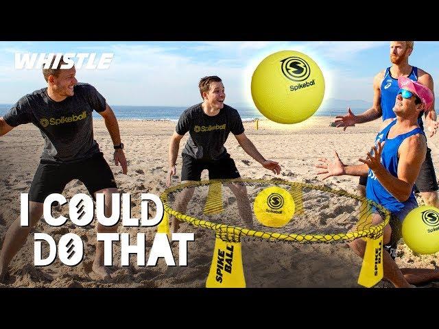 Team USA Volleyball vs. PRO Spikeball Team!