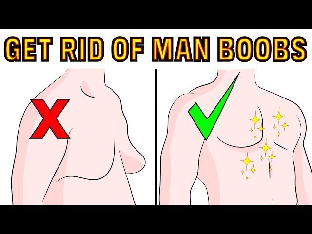 The 5 minute workout to get rid of man boobs naturally