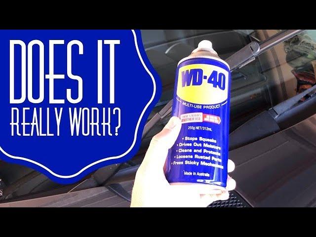 WD40 Hack on Wiper Blades!  Does it really work?