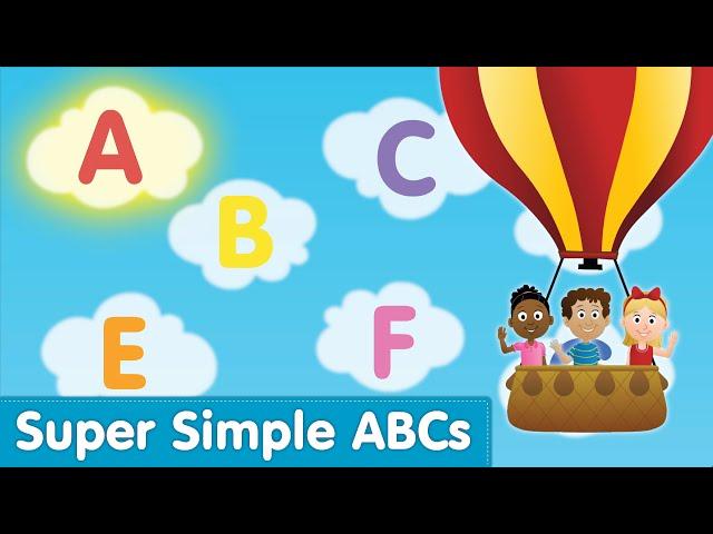 The Super Simple Alphabet Song (Uppercase) | Super Simple ABCs