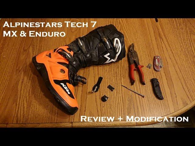 Alpinestars Tech 7 Review + Modification