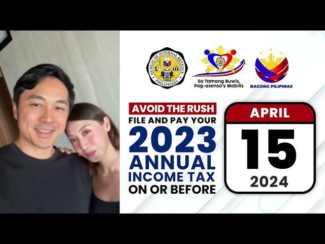 A Message to Taxpayers from Slater Young and Kryz Uy (2023 AITR Deadline Reminder)