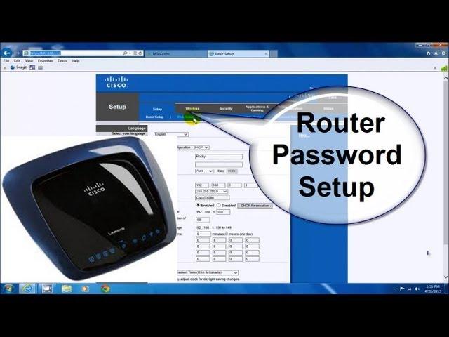 How to Setup a Linksys Wireless Router with a WiFi Password - It's Easy