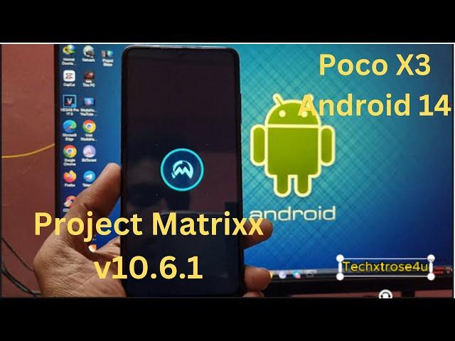 Project Matrixx v10.6.1 OFFICIAL for Poco X3 Android 14 ROM #customroms #xdadevelopers #xiaomi