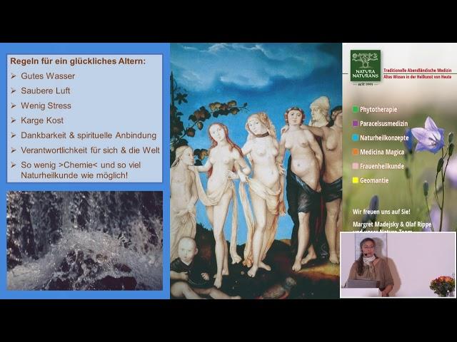 Vortragsausschnitte | Altern | Naturheilkonzepte ab der Menopause von Frau und Mann|Margret Madejsky