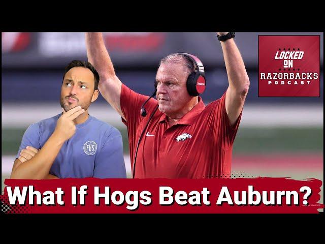 Can Arkansas SHOCK Auburn and Save Their Season?