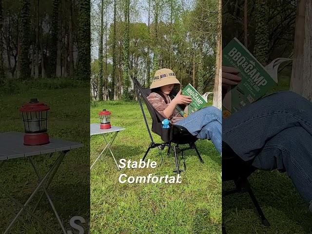 Aluminum Canvas Camp Chair Adjustable Height Outdoor Chair #shorts