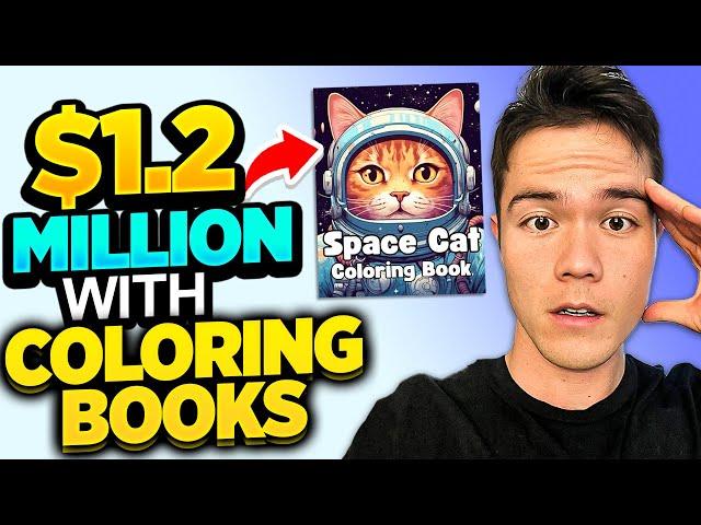 $1.2 MILLION Publishing Coloring Books on Amazon KDP (2025)