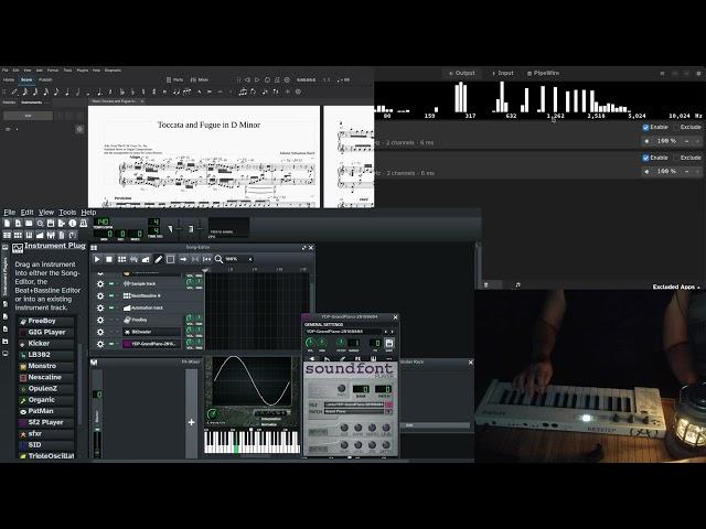 Arturia Keystep with LMMS on OpenSUSE Tumbleweed