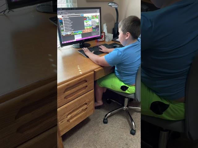 Andrew is Typing Minecraft wallpaper Shorts