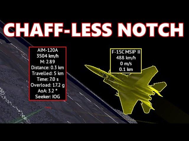 Notching Mechanics Explained | How to Evade Top Tier Fox-3s | War Thunder