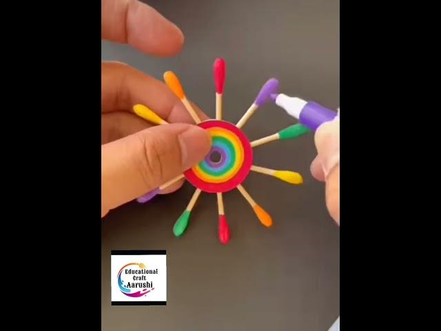 how to make toy with waste material| paper craft at home#1million (@educationalcraft8909