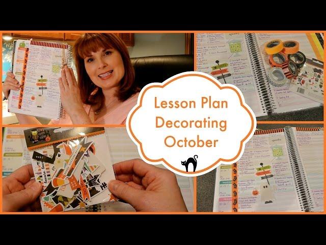 Lesson Plan Decorating October | Tina Bietler