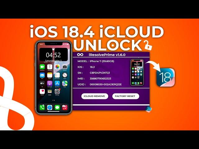 iOS 18.4 iCLOUD UNLOCK ADDED 16PLUS/PRO & MAX [2025 1-CLICK ULTRATOOL]